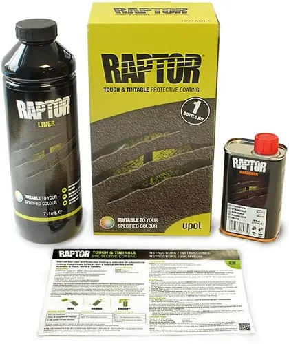 Vista 3 de Kit RAPTOR 1 Litro Negro NR