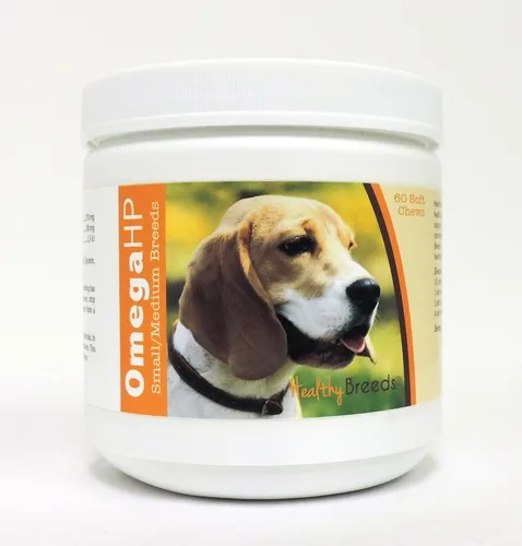 Vista 58 de Healthy Breeds Siberian Husky Omega HP - Masticables suaves para piel y pelaje, 90