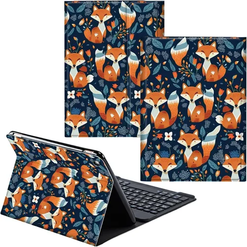 Vista 60 de Funda para Samsung Galaxy Tab S6 Lite 2022/2020 Teclado inalámbrico desmontable y cubierta de cuero PU Funda protectora para Samsung Galaxy Tab S6