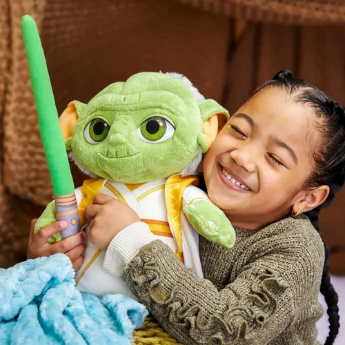 Vista 11 de Star War Master Yoda - Peluche de peluche, juguetes preescolares para niños y niñas de 3 años
