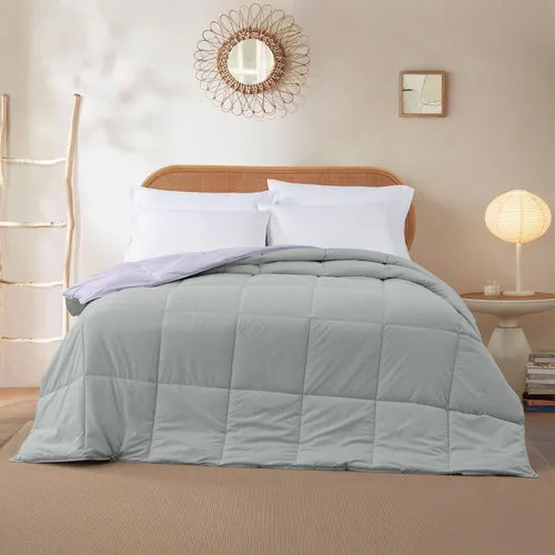 Vista 2 de Modern Threads - Edredón reversible de microfibra y relleno alternativo, funda de edredón, suave y cómodo ropa de cama para todas las estaciones