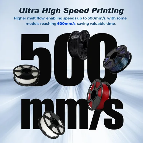 Vista 3 de FLASHFORGE High Speed Chameleon PLA Multicolor Púrpura Abisal, Impresión Rápida Máx 500 mm/s, Filamento PLA con Cambio de Color 1.75 mm, Cambia