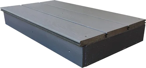 Vista 4 de Escalón intermedio al aire libre (fabricado en los Estados Unidos) (todo gris)