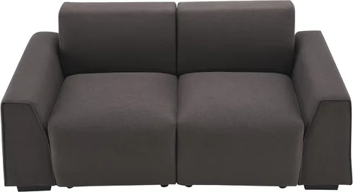 Vista 3 de LUMISOL Sofás de asiento profundo para sala de estar, moderno sofá tapizado de 3 plazas, cómodo sofá de dos plazas de gran tamaño, sofá nube