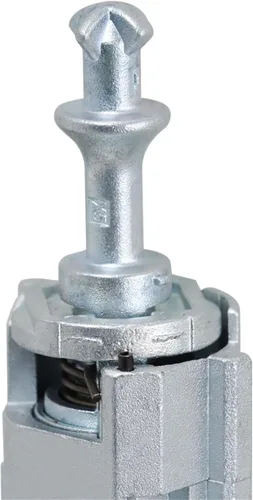 Vista 4 de labwork Cilindro de cerradura de puerta delantera izquierda para BMW X5 2000-2006, 2 llaves de repuesto 51217035421