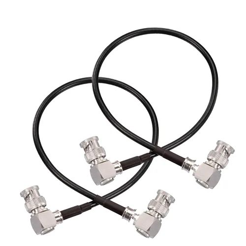 Vista 12 de Superbat Cable 3G SDI HD-SDI BNC Jumper Belden corto delgado 1855A - 2M/6ft - Soporta video HD-SDI/3G-SDI/4K/8K, cable de video SDI de precisión
