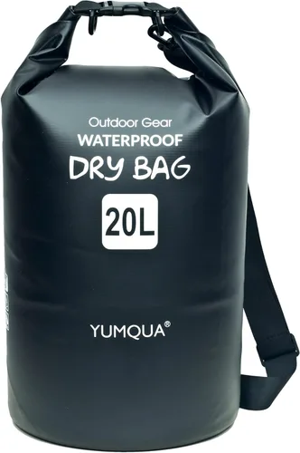 Vista 30 de YUMQUA Bolsas secas impermeables 5L/10L/20L/30L/40L para mujeres y hombres, bolsa seca flotante enrollable bolsa de almacenamiento impermeable
