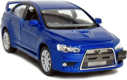 Vista 5 de KiNSMART - 2008 Mitsubishi Lancer Evolution X 1:36 Escala 5 "Die Cast Metal Modelo Coche de juguete (4 juegos)