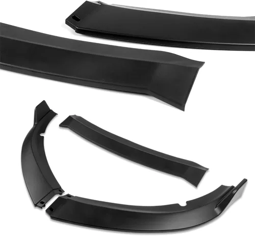 Vista 3 de Q1-TECH, 9 piezas de difusor de parachoques delantero y falda lateral compatible con Dodge Charger SE/RT/SXT/GT Base Trim 2015-2023, parachoques