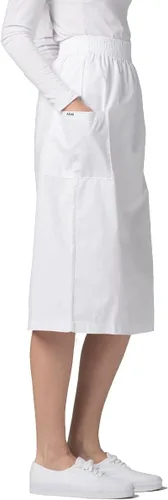 Vista 4 de Adar - Faldas universales para mujer, falda de uniforme médico con bolsillo tipo cargo