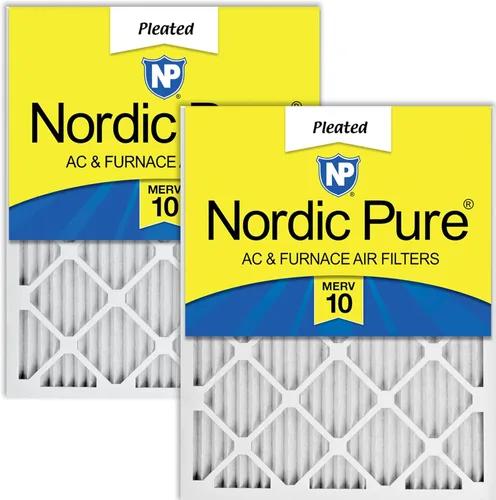 Vista 28 de Filtro de horno de aire acondicionado, caja de 6, de Nordic Pure Merv 12., 18x30x1M12-6