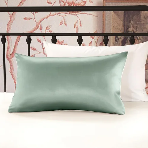 Vista 3 de LILYSILK Funda de almohada de seda de 0.748 in para cabello y piel con parte inferior de algodón, 1 unidad, tamaño Queen de 20 x 30 pulgadas