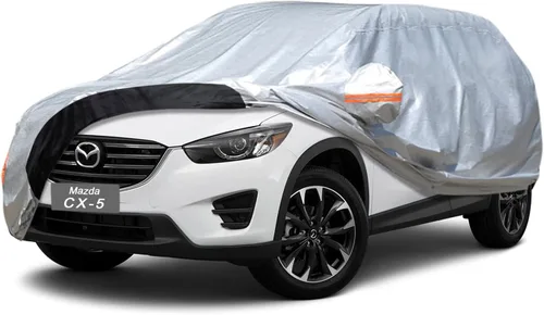 Vista 36 de GUNHYI Funda para SUV de 6 capas con ajuste personalizado para BMW X1 (2010-2025) Impermeable para todo tipo de clima, protección resistente