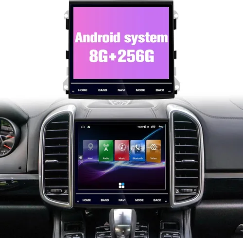 Vista 13 de Radio para Porsche Cayenne 2011-2015: Unidad principal del sistema Android estéreo del coche 128G con Bluetooth AM FM Wireless Carplay Auto