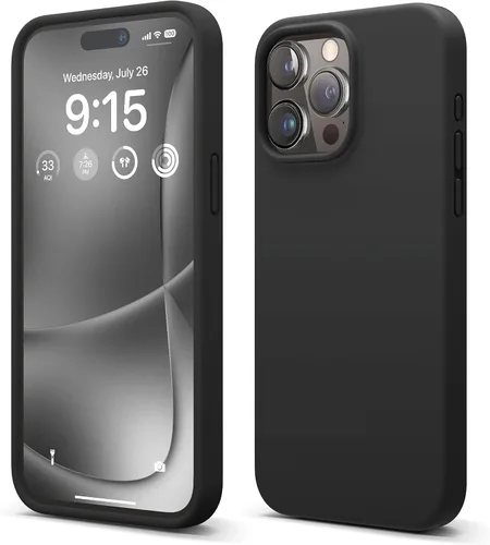 Vista 20 de elago Funda compatible con iPhone 15 Pro Max, de silicona líquida, funda protectora de cuerpo completo, a prueba de golpes, funda delgada