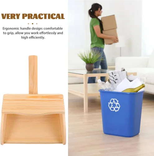 Vista 3 de SHERCHPRY Conveniente pala de basura mini recogedor para escritorio portátil para cocina hogar