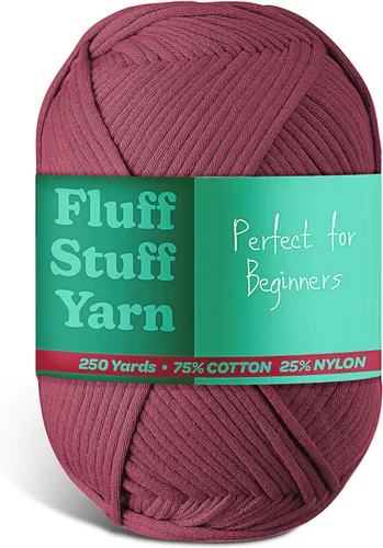 Vista 13 de Hilo suave para ganchillo - Hilo de ganchillo y tejer, hilo para principiantes con puntadas fáciles de ver, hilo Amigurumi de 250 yardas, hilo