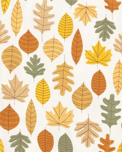 Vista 3 de The Children's Place Baby Family Matching, Fall Harvest Pajama Sets, Cotton