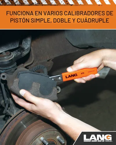 Vista 5 de Herramientas Lang 279 Pinza prensadora de freno prensadora