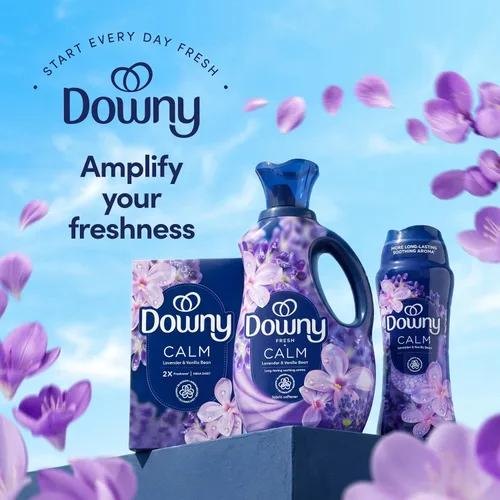 Vista 8 de Downy CALM, Mega Hojas de Secadora, Suavizante de Telas, Lavanda y Vainilla, 130