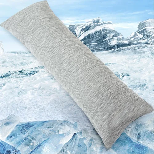 Vista 27 de CHOSHOME Fundas de almohada refrescantes con cremallera Fundas de almohada Q-Max > 0.45 con cremallera para personas que duermen con calor, suaves