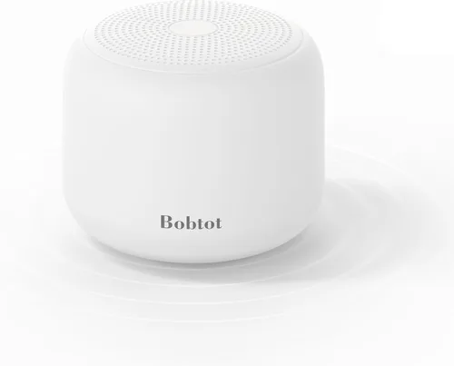 Vista 16 de Bobtot Altavoces Bluetooth portátiles con correa fácil de transportar, mini altavoz inalámbrico impermeable con sonido estéreo fuerte, 20 horas