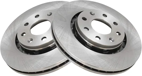 Vista 3 de TRQ Juego de rotores de freno delantero ventilados compatibles con 2004-2011 Chevrolet Aveo 2007-2011 Aveo5 2013-2015 Spark 2014-2016 Spark EV