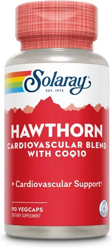 Vista 2 de SOLARAY Fórmula especial de espino, 150 mg, 90