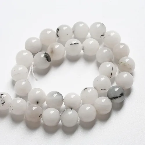 Vista 197 de 4MM 86 piezas Cuentas sueltas de piedra natural de amazonita calcedonia para hacer joyería DIY Pulsera Collar 1 hebra