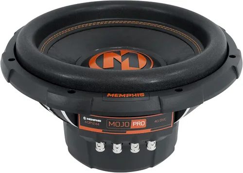 Vista 3 de Memphis (2) Audio MJP1244 12 "1500w MOJO Pro Subwoofers de audio para coche DVC 4 ohmios subwoofers