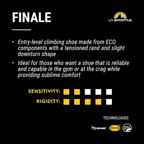 Vista 8 de La Sportiva Zapatos de escalada en roca para hombre