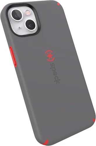 Vista 13 de Speck MagSafe - Funda para iPhone 13, protección contra caídas y cámara, agarre seguro suave al tacto, compatible con carga inalámbrica, se adapta a