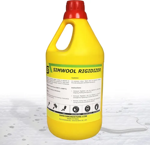 Simond Store Rigidizador para revestimiento de fibra de cerámica, clasificación 2300F, revestimiento de superficie de aislamiento ignífugo para