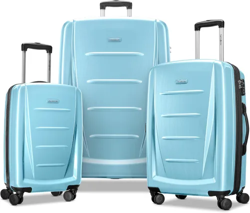 Vista 32 de Samsonite Winfield 2 Equipaje rígido con ruedas giratorias, Carbón vegetal, Grande de 28 pulgadas, a cuadros