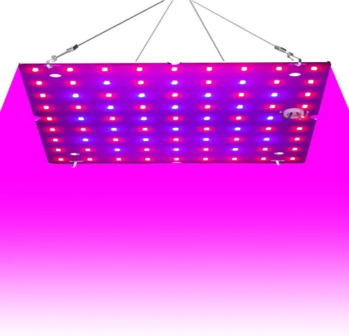 Vista 3 de 100W LED Full Spectrum Hydroponic Plant Light 100-277V Dimmable Hanging Panel Lamp 110V Hydroponic Lighting UV IR Greenhouse Tent Grow Box Indoor