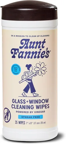 Vista 10 de Aunt Fannie's Spray de vinagre de limpieza de vidrio y ventanas, spray natural sin rayas, 16.9 onzas (paquete de 1)