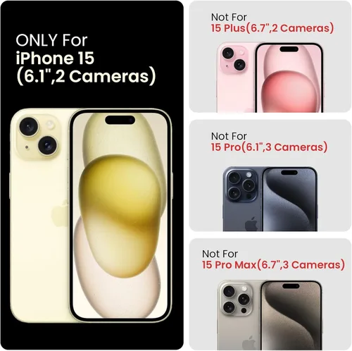 Vista 7 de FireNova Funda diseñada para iPhone 13, funda de silicona mejorada [protección de cámara], forro interior de microfibra antiarañazos, 6.1 pulgadas