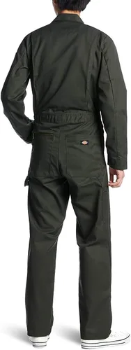 Vista 2 de Dickies - Overol de sarga de manga larga para hombre de 7 12onzas