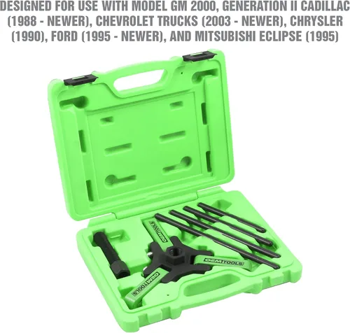 Vista 6 de OEMTOOLS 25090 Kit de extractor de equilibrador armónico, extractor ajustable de 3 mandíbulas que se adapta a la mayoría de vehículos de modelos