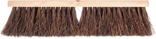 Vista 2 de SPARTA Flo-Pac Palmyra escoba de piso, escoba pesada para limpieza, 18 pulgadas, marrón