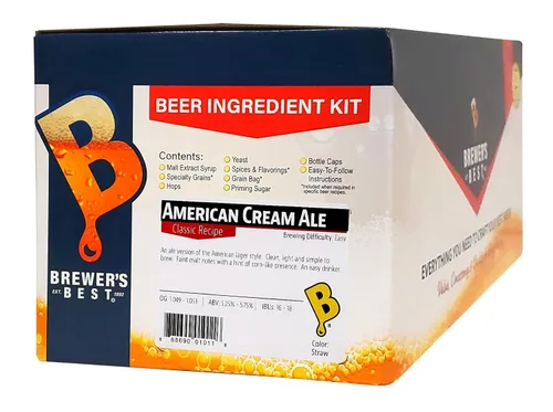 American Cream Ale Homebrew Kit de ingredientes de cerveza