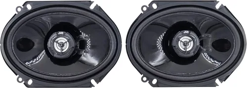 Vista 4 de JVC Altavoces coaxiales de montaje superficial móvil CS-DR6821 drvn Serie DR (6" x 8", 300 vatios máximo, 2 vías)