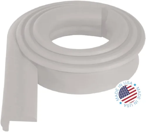 Vista 8 de KidKusion Cojín de borde jumbo 6 pies Negro Fabricado en Estados Unidos Protector de borde de seguridad para niños, parachoques de muebles a