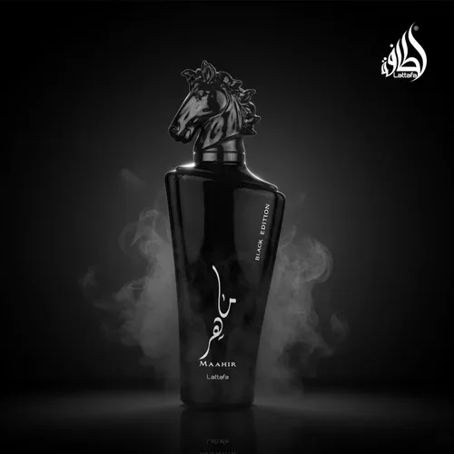 Vista 3 de Lattafa Maahir Black Edition Eau De Parfum en aerosol, 3.4 onzas (unisex)