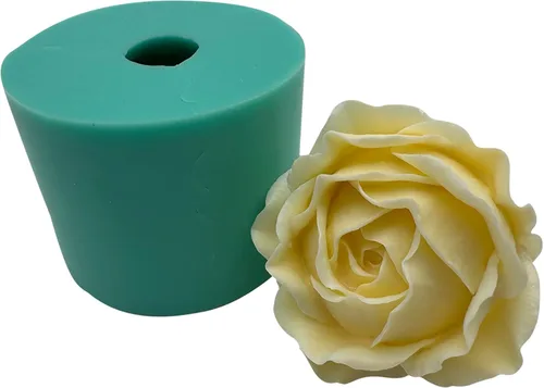 Vista 11 de Molde de silicona de flor de rosa 3D, moldes de flores epoxi, decoración de manualidades, molde de cera de vela, molde de silicona para pastel