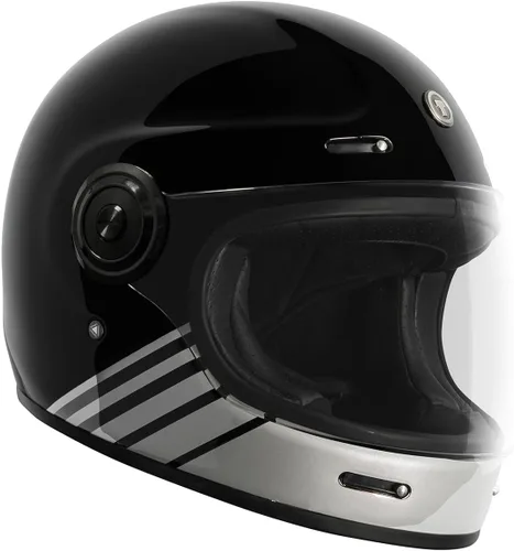 Vista 15 de TORC T1/Newport - Casco de moto de fibra de vidrio de cara completa aprobado por DOT y ECE