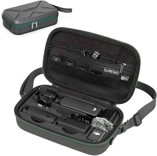 Osmo Pocket 3 - Funda de transporte portátil para almacenamiento de viaje para DJI OSMO Pocket 3 Creator Combo Accesorios, bolsa de transporte de