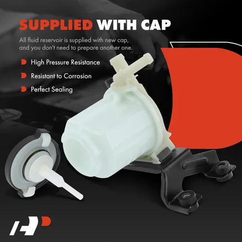 Vista 4 de A-Premium Depósito de dirección asistida con tapa y soporte compatible con Toyota Highlander 2001 2002 2003 2004 2005 2006 2007 2008