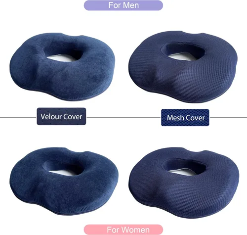 Vista 5 de Donut Pillow, Donut Seat Cushion for Tailbone Pain Relief and Hemorrhoids, Postpartum Pregnancy and After Surgery Sitting Relief, Suitable for Home