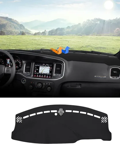 Vista 51 de Autorder Alfombrilla de Cubierta para Tablero para Toyota Tundra 2014-2021 Accesorios Cubierta para Salpicadero Alfombrilla de Franela Parasol